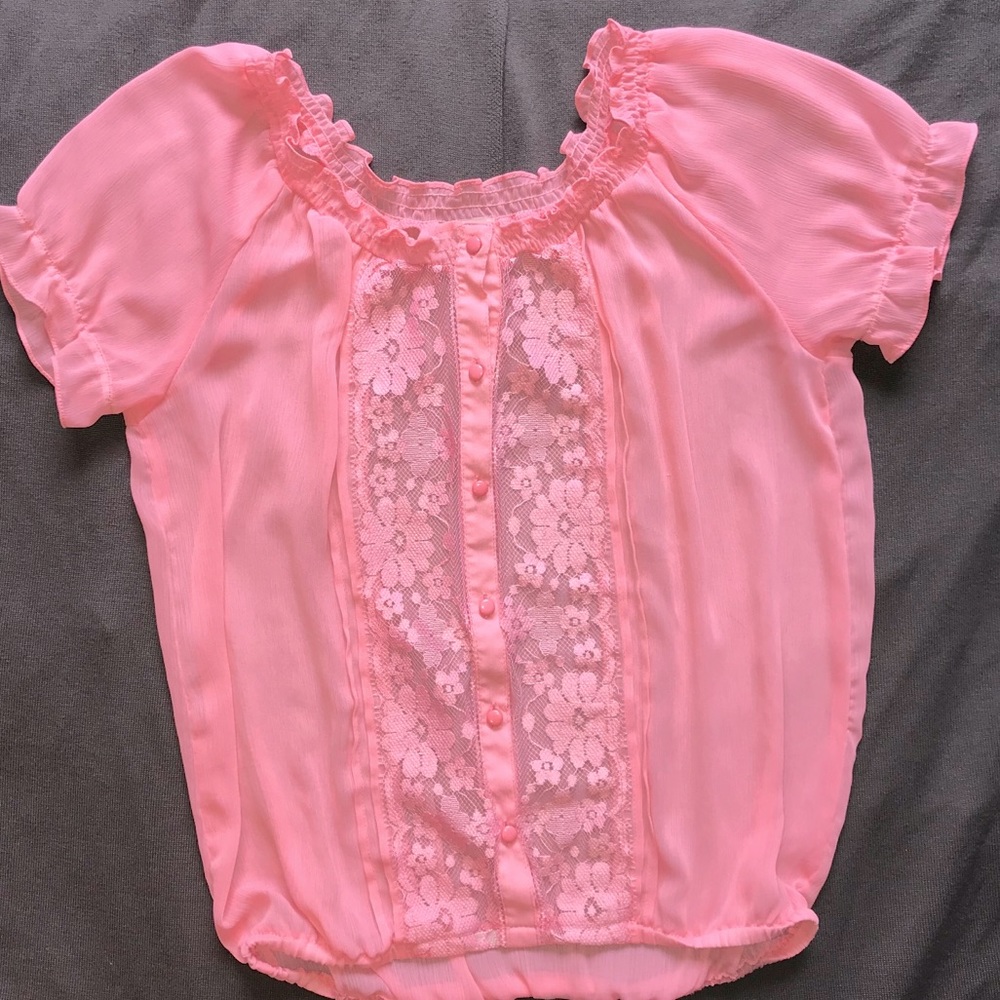 Eyelash Couture Lace Top